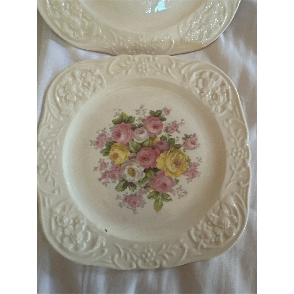Vintage Edwin Knowles China Co Hostess 7